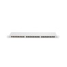 PATCH PANEL 24 PORTŮ 0,5U 19" CAT.6 FTP STÍNĚNÝ Š