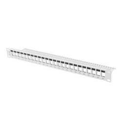 PATCH PANEL BLANK 24 PORTŮ 1U PRO MODULY KEYSTONE PPKS1024S