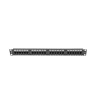 PATCH PANEL 24 PORTŮ 1U 19" CAT.5E UTP ČERNÝ LANB