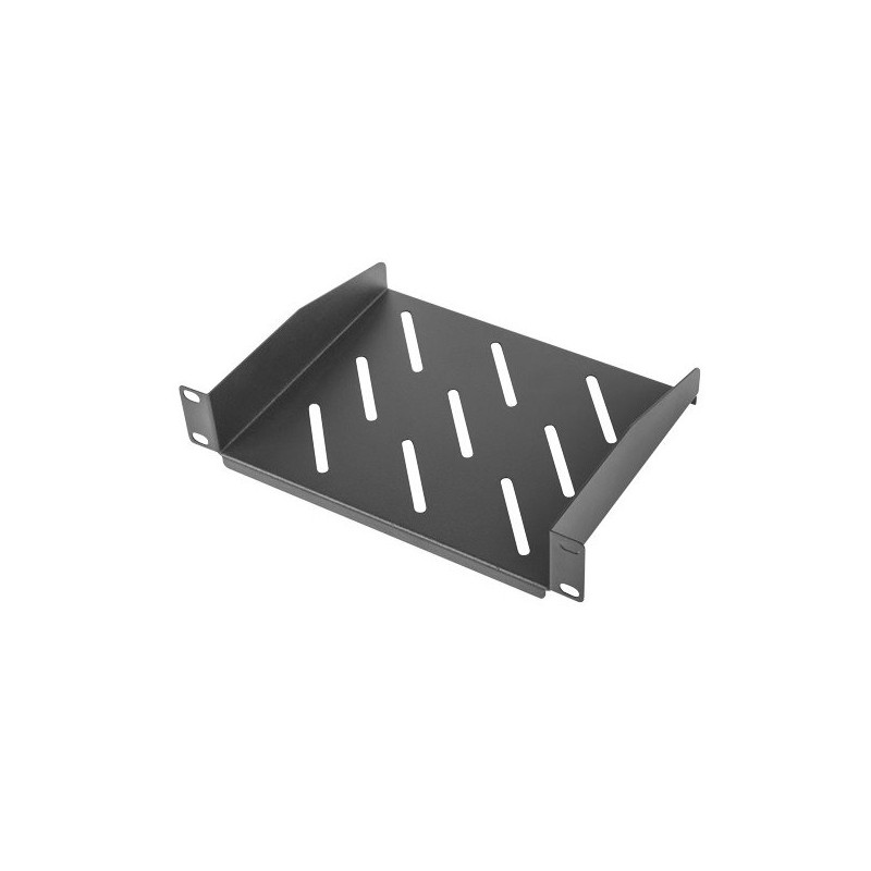 10" PEVNÁ POLICE 1U/254X180MM MAX. NOSNOST DO 20 AK1012B