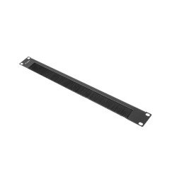 19" KARTÁČOVÝ PANEL 1U ČERNÝ LANBERG AK-1103-B