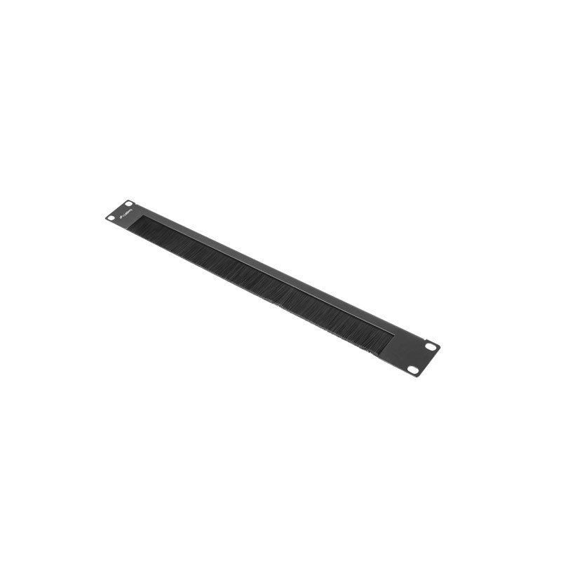19" KARTÁČOVÝ PANEL 1U ČERNÝ LANBERG AK-1103-B