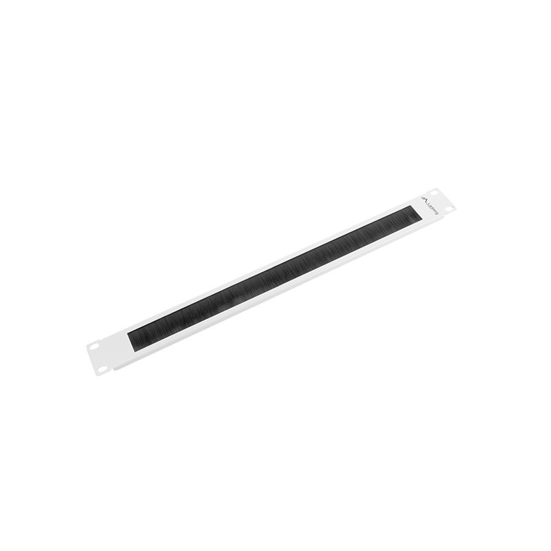 19" kartáčový Panel 1U šedý Lanberg AK-1101-S