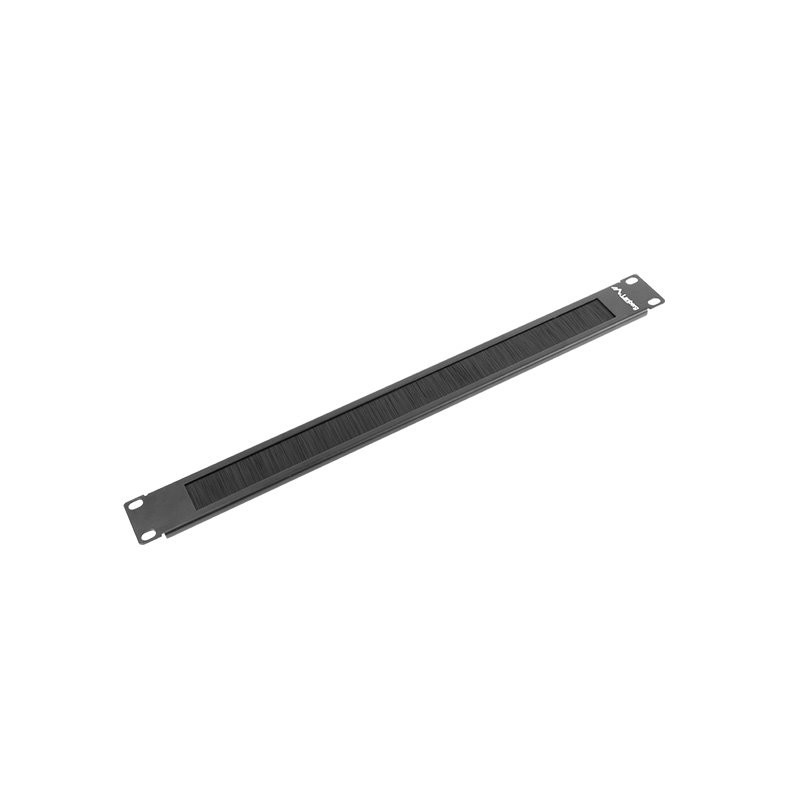 19" KARTÁČOVÝ PANEL 1U ČERNÝ LANBERG AK-1101-B