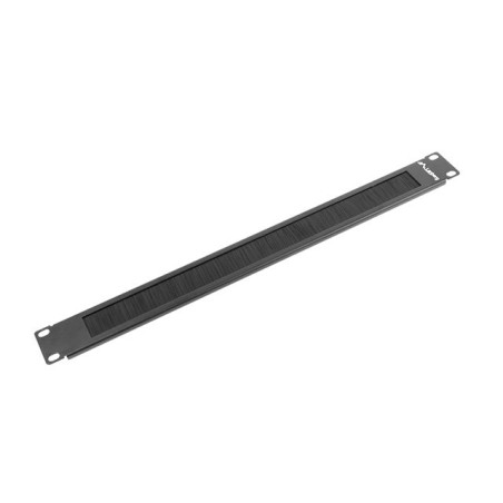 19" KARTÁČOVÝ PANEL 1U ČERNÝ LANBERG AK-1101-B
