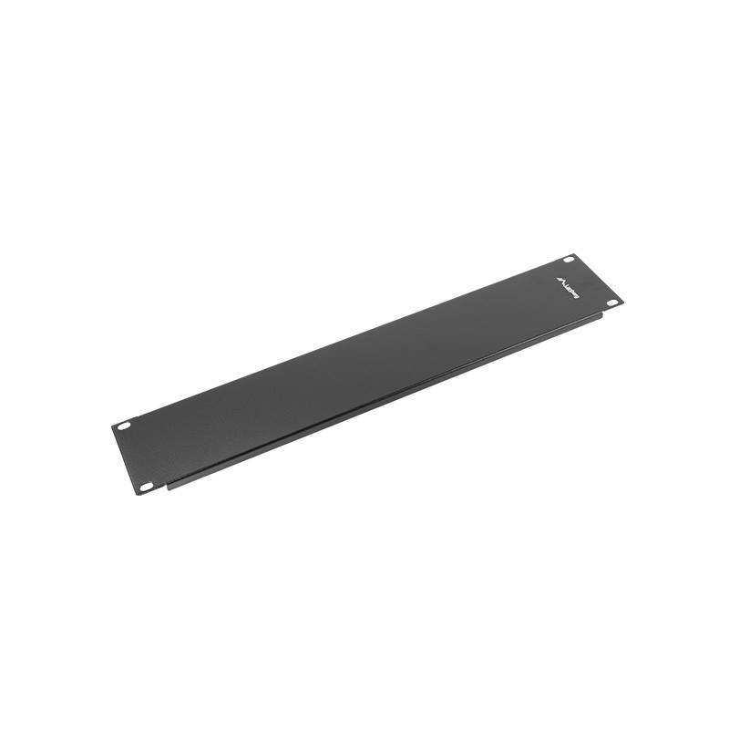 19" ZASLEPOVACÍ PANEL 2U ČERNÝ LANBERG