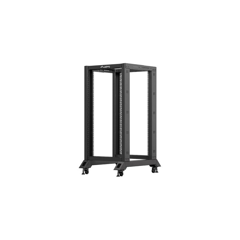 otevřený Rack 22U 600X800 černý Lanberg V2