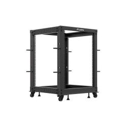 Lanberg otevřený Rack 15U 19" 600X600-1100 nastavitelný