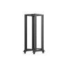 otevřený Rack 32U 600X800 černý Lanberg V2