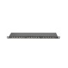 PATCH PANEL 24 PORTŮ 0,5U 19" CAT.6 FTP STÍNĚNÝ Č