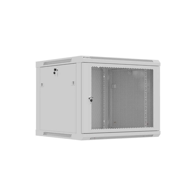 Lanberg nástěnná Instalační skříň 19" 9U 600X600 šedé Per