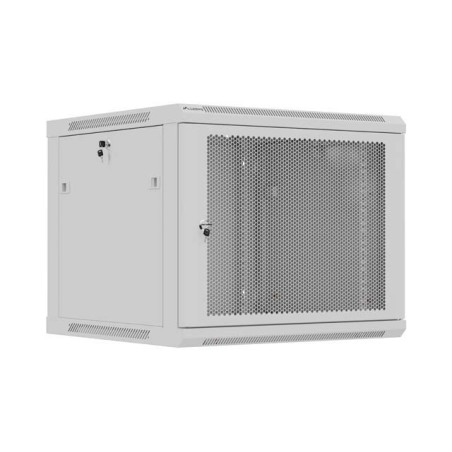 Lanberg nástěnná Instalační skříň 19" 9U 600X600 šedé Per