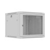 Lanberg nástěnná Instalační skříň 19" 9U 600X600 šedé Per