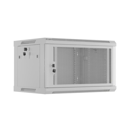 Lanberg Instalační Stojan 19" 6U 600X450 šedé perforované
