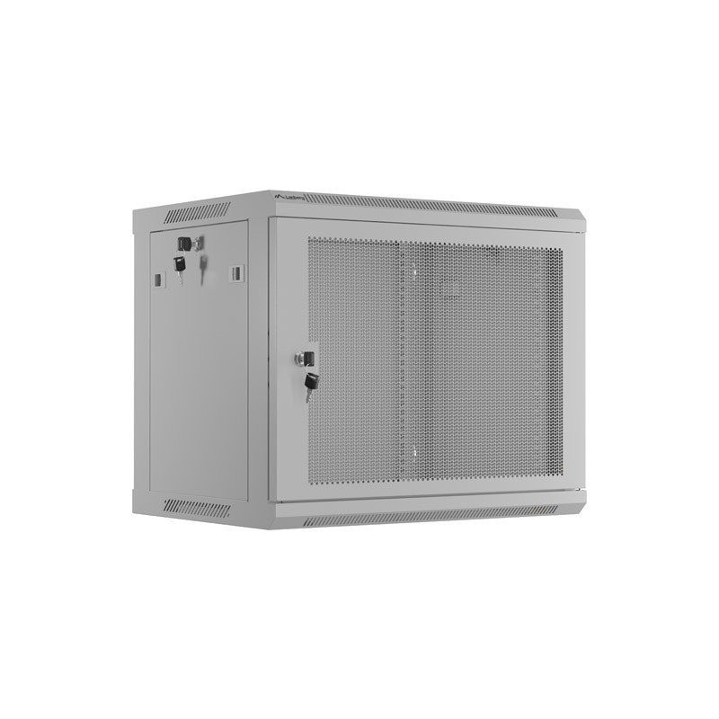 Lanberg Instalační Stojan 19" 9U 600X450 šedé perforované