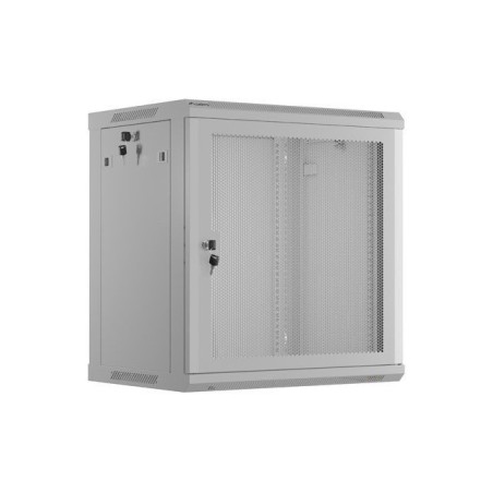 Lanberg Instalační Stojan 19" 12U 600X450 šedé Perforovan