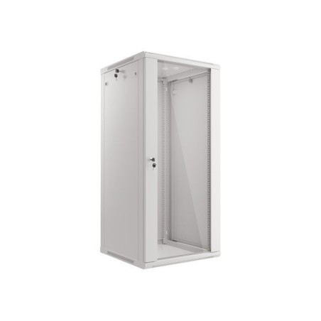 Lanberg Racková skříň 19" nástěnná 27U/600X600 (Flat Pack