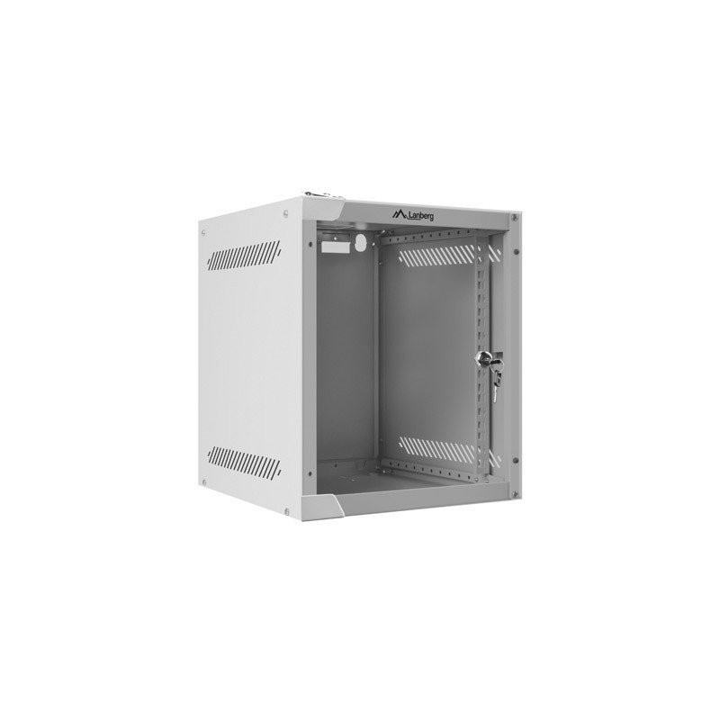 Lanberg Racková skříň 10" nástěnná 6U/280X310 (Flat Pack)