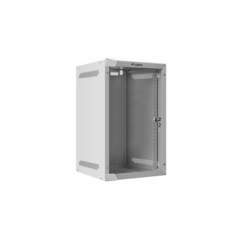 Lanberg Racková skříň 10" nástěnná 9U/280X310 (Flat Pack)