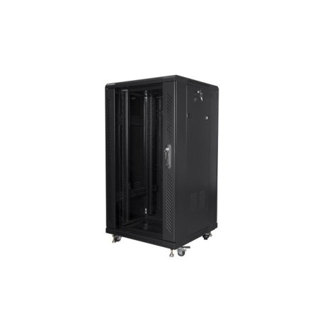 Lanberg Instalační skříňový rozvaděč 19" 22U 600X600 čern