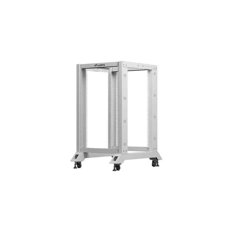 otevřený Rack 19" 18U 600X800 šedý Lanberg