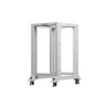 otevřený Rack 19" 18U 600X800 šedý Lanberg