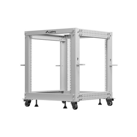OTEVŘENÝ RACK 19" 9U 600X600-1100 NASTAVITELNÝ ŠE OR016112S