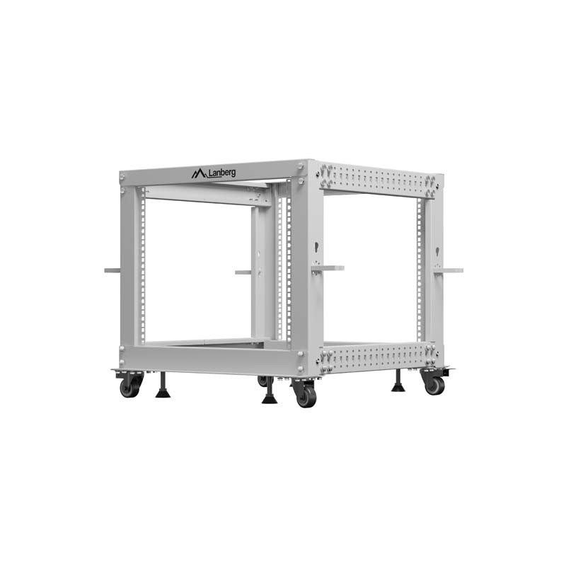 OTEVŘENÝ RACK 19" 9U 600X600-1100 NASTAVITELNÝ ŠE OR016109S