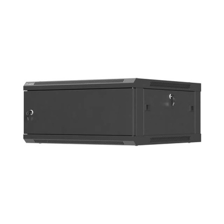 Lanberg nástěnná Instalační skříň 19" 4U 600X600 černé KO
