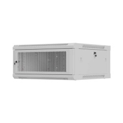 Lanberg nástěnná Instalační skříň 19" 4U 600X600 šedé Per