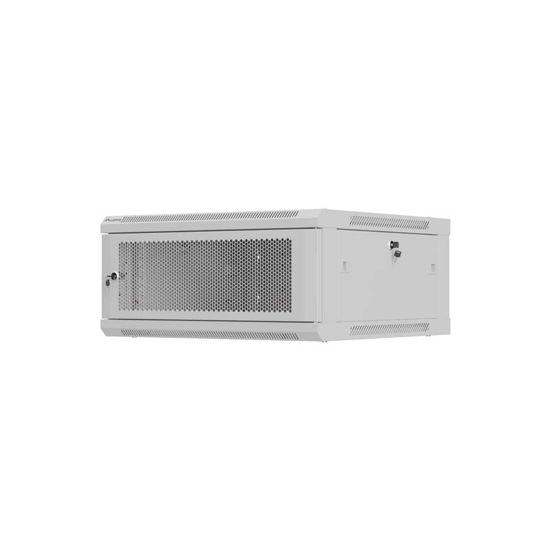 Lanberg nástěnná Instalační skříň 19" 4U 600X600 šedé Per