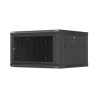 Lanberg nástěnná Instalační skříň 19" 6U 600X600 černé PE