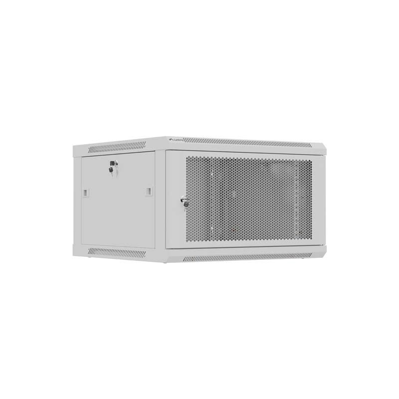 Lanberg nástěnná Instalační skříň 19" 6U 600X600 šedé Per