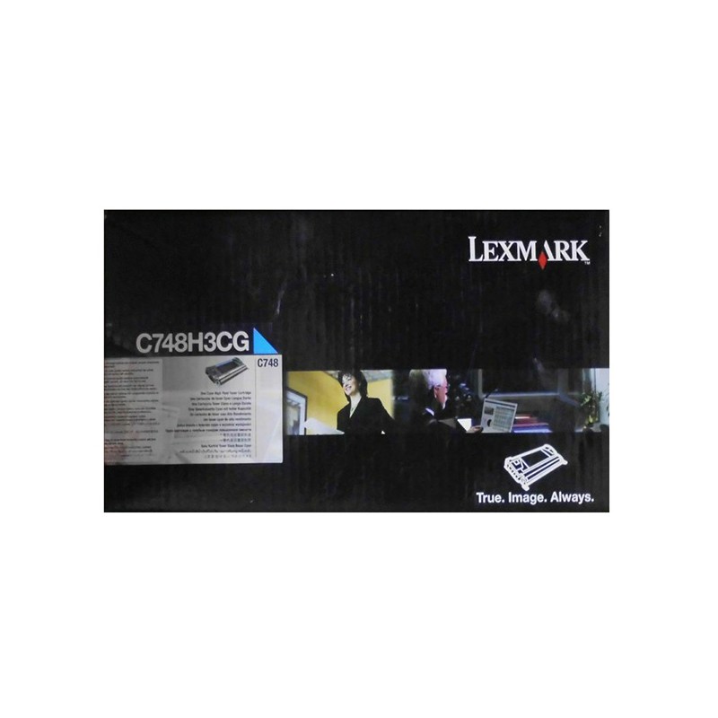 Lexmark Corporate Toner Cartridge/Cyan 10K Pgs C748