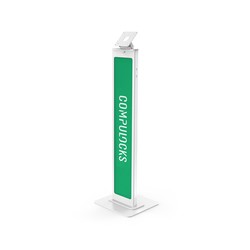 Compulocks VESA Brandable Floor Stand -/White