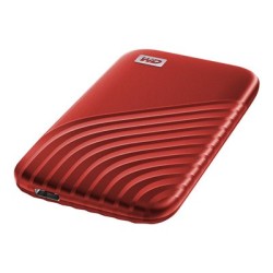 SanDisk WD My Passport SSD externí 1TB , USB-C 3.2 ,1050/1000MB/s R/W PC & Mac ,Red