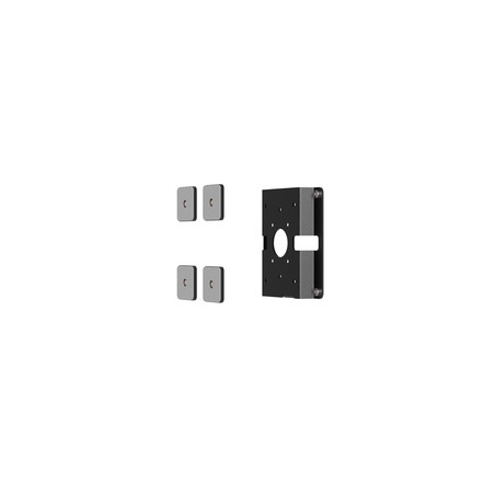 Compulocks VESA Glass Mount Bracket With/Security Slot - Black