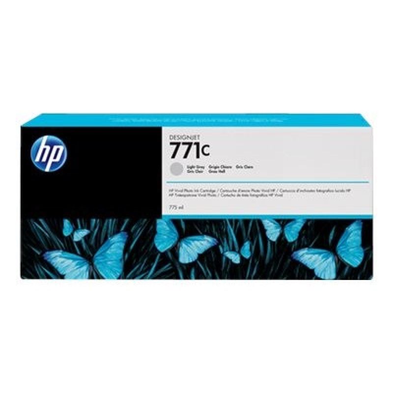 HP Ink Cartridge NO 771C/Light Gray DesignJet 775-ML