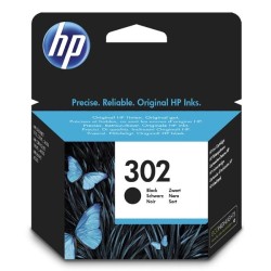 HP 302 Black Original Ink Cartridge, , F6U66AE (190 pages)