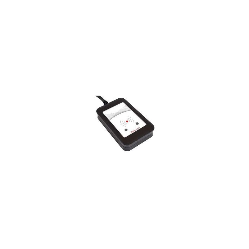 Desktop, black, USB cable 2.0m, with integrated 13.56MHz antenna