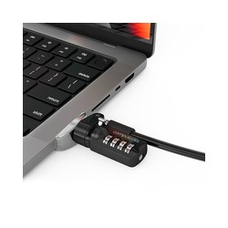 LEDGE LOCK ADAPTER MACBOOK PRO/14IN M1/M2/M3/M4 W/COMB.CBL LOCK