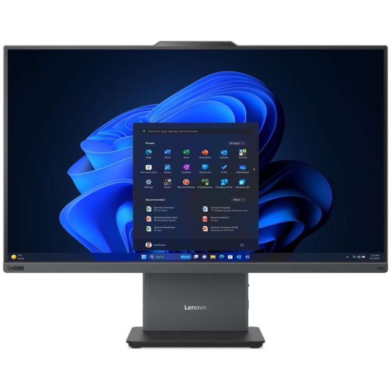 Lenovo ThinkCentre neo/55a 24 Gen 6/23,8"/FHD/AMD Ryzen™ 5 220/16GB/512GB/AMD int/W11P/Šedá/3ROn-Sit