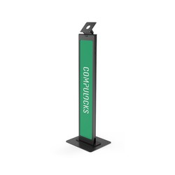 VESA BRANDABLE FLOOR STAND -/BLACK