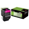 Lexmark originální toner 70C20M0, magenta, 1000str., return