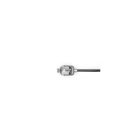 KEYED T-BAR CABLE LOCK - BLACK/.