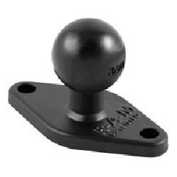 Zebra Accessory Kit,RAM Diamond Ball Base 1"
