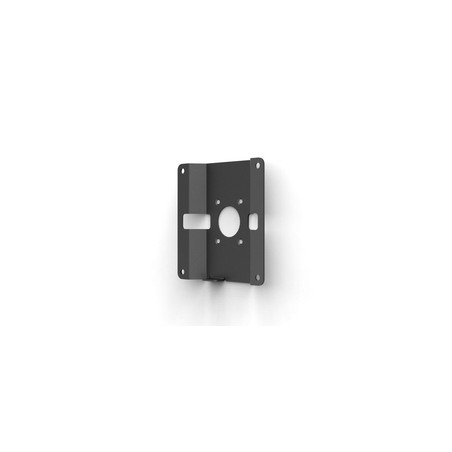 VESA WALL MOUNT BRACKET WITH/SECURITY SLOT - BLACK