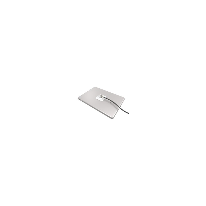 UNIVERSAL TABLET LOCK PLATE/WITH KEYED CABLE LOCK - BLACK