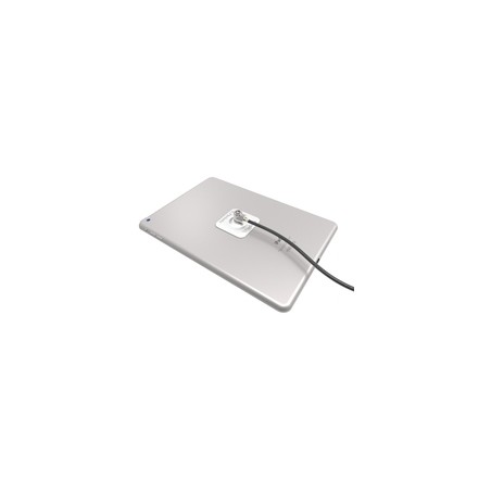 UNIVERSAL TABLET LOCK PLATE/WITH KEYED CABLE LOCK - BLACK