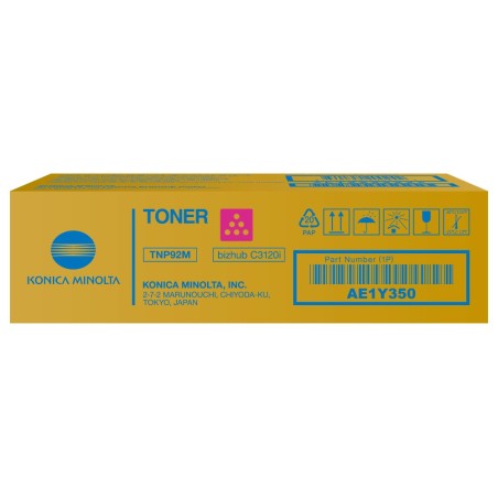 Konica Minolta TNP92M,Toner purpurový pro bizhub C3120i, 4000 stran
